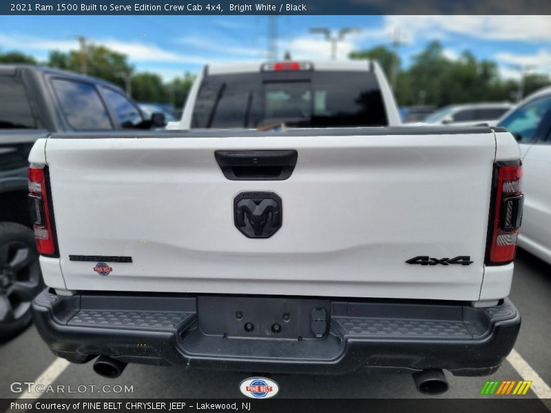 Bright White / Black 2021 Ram 1500 Built to Serve Edition Crew Cab 4x4