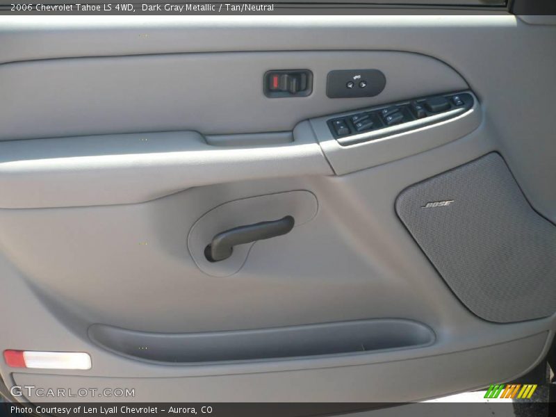 Dark Gray Metallic / Tan/Neutral 2006 Chevrolet Tahoe LS 4WD