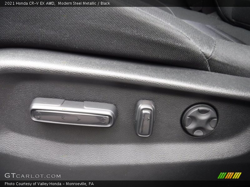 Modern Steel Metallic / Black 2021 Honda CR-V EX AWD