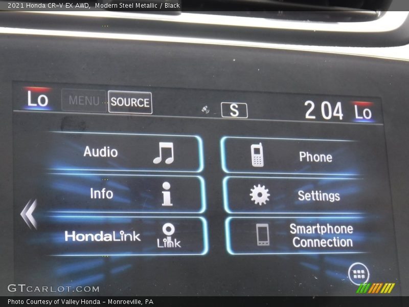 Modern Steel Metallic / Black 2021 Honda CR-V EX AWD