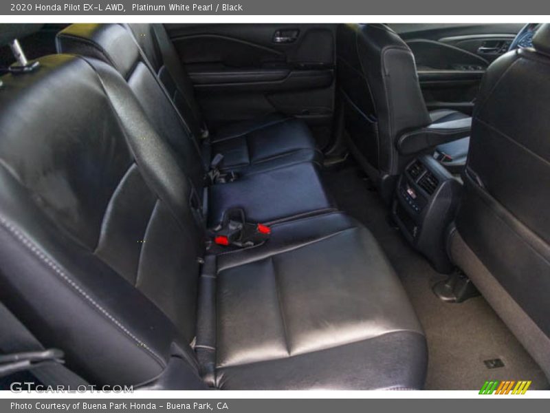 Platinum White Pearl / Black 2020 Honda Pilot EX-L AWD