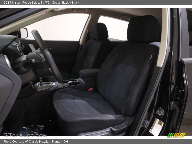 Super Black / Black 2015 Nissan Rogue Select S AWD