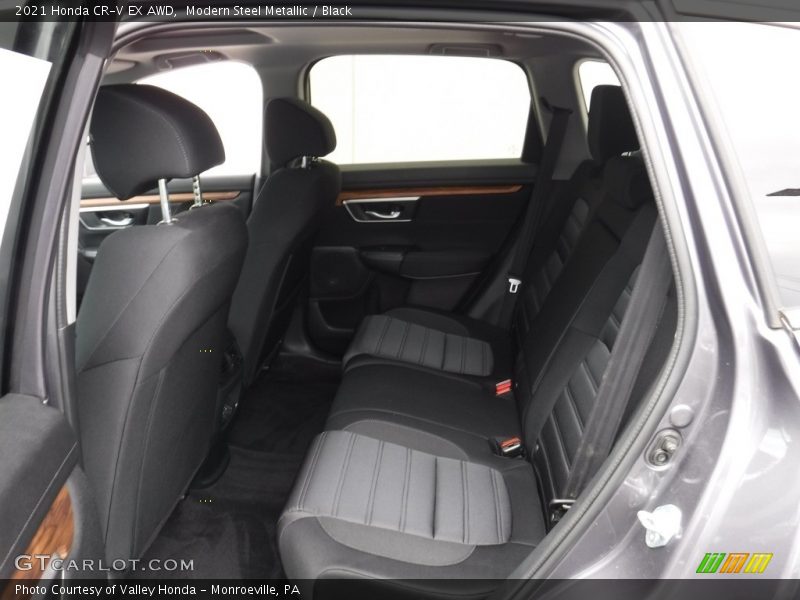 Modern Steel Metallic / Black 2021 Honda CR-V EX AWD