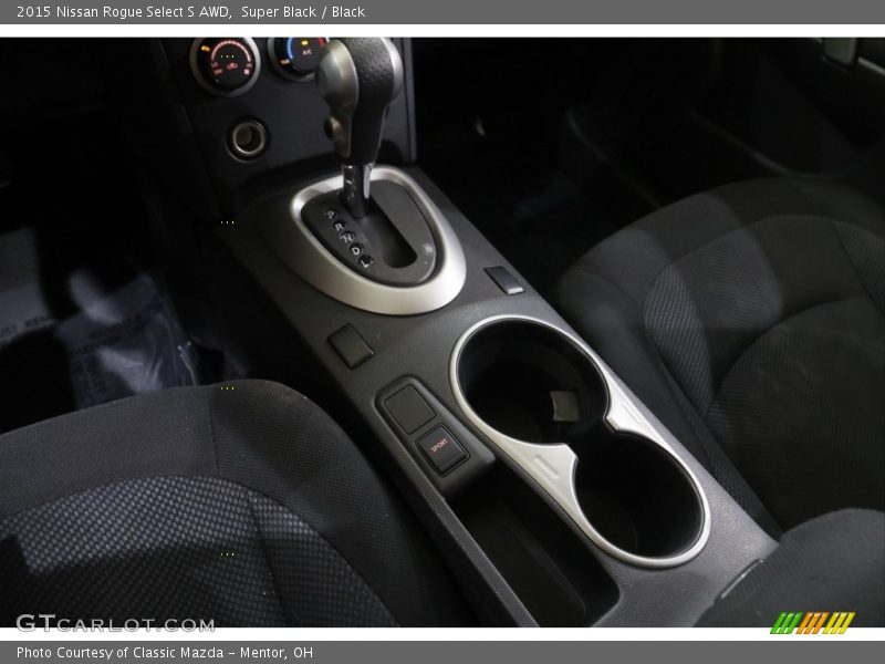 Super Black / Black 2015 Nissan Rogue Select S AWD