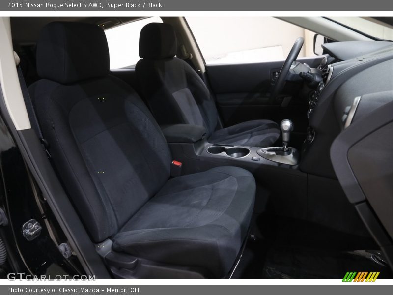 Super Black / Black 2015 Nissan Rogue Select S AWD