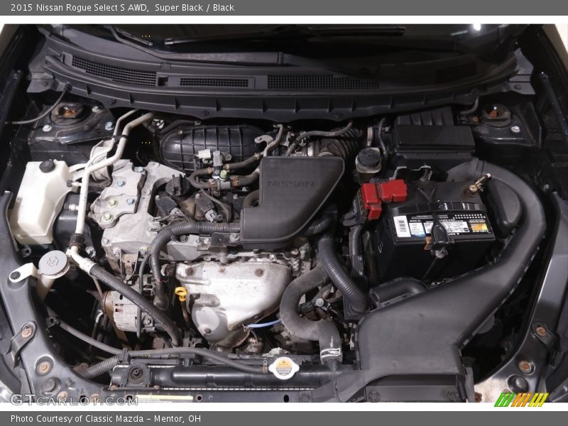 Super Black / Black 2015 Nissan Rogue Select S AWD