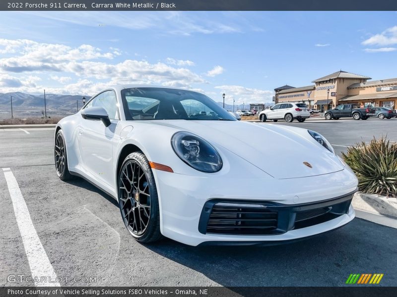  2022 911 Carrera Carrara White Metallic