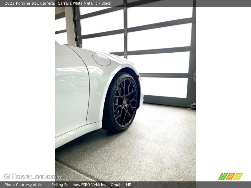 Carrara White Metallic / Black 2022 Porsche 911 Carrera