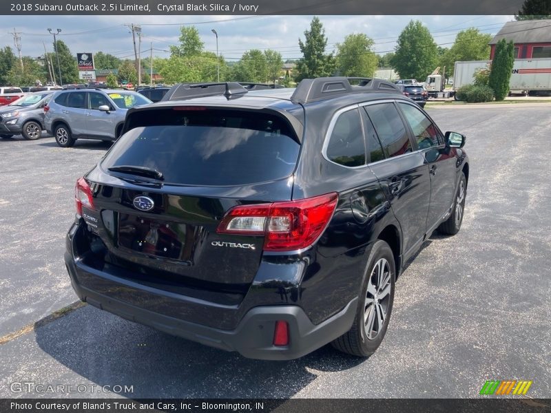 Crystal Black Silica / Ivory 2018 Subaru Outback 2.5i Limited