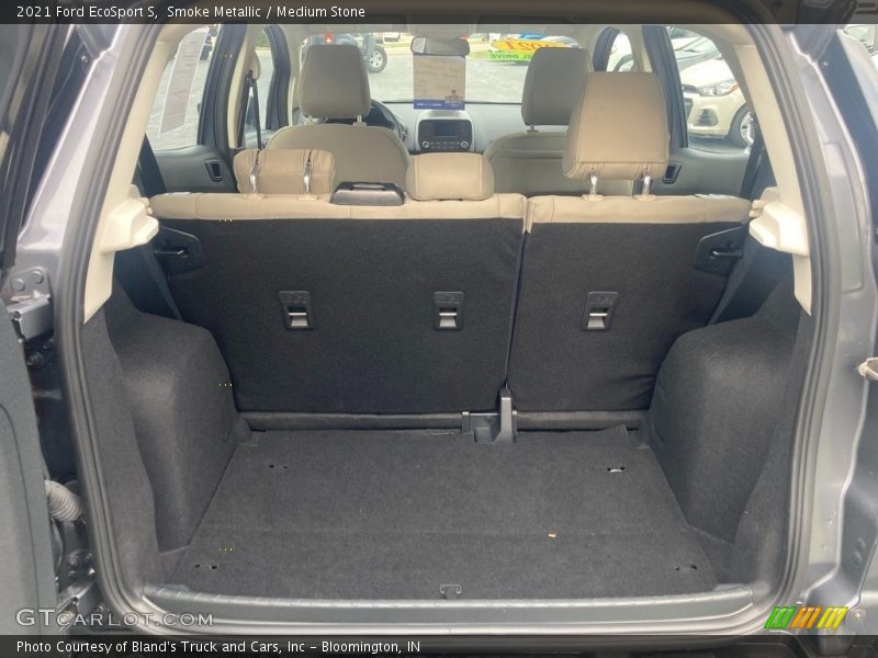Smoke Metallic / Medium Stone 2021 Ford EcoSport S