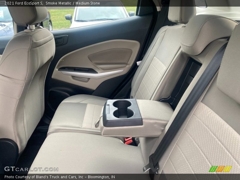 Smoke Metallic / Medium Stone 2021 Ford EcoSport S