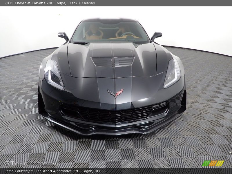 Black / Kalahari 2015 Chevrolet Corvette Z06 Coupe