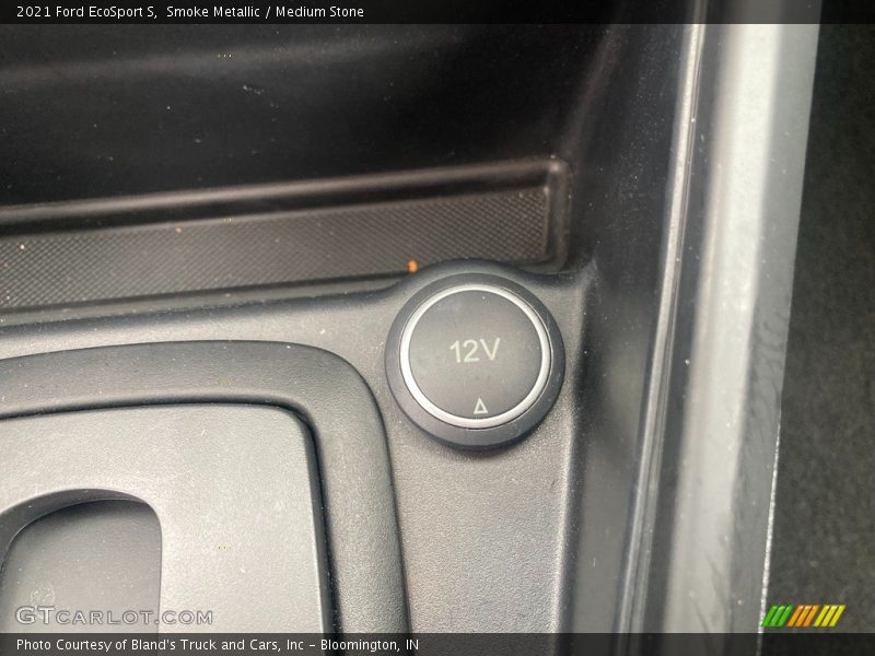 Smoke Metallic / Medium Stone 2021 Ford EcoSport S