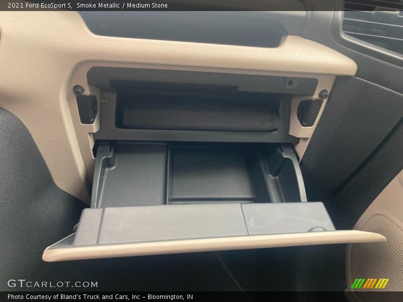 Smoke Metallic / Medium Stone 2021 Ford EcoSport S