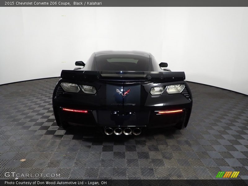 Black / Kalahari 2015 Chevrolet Corvette Z06 Coupe