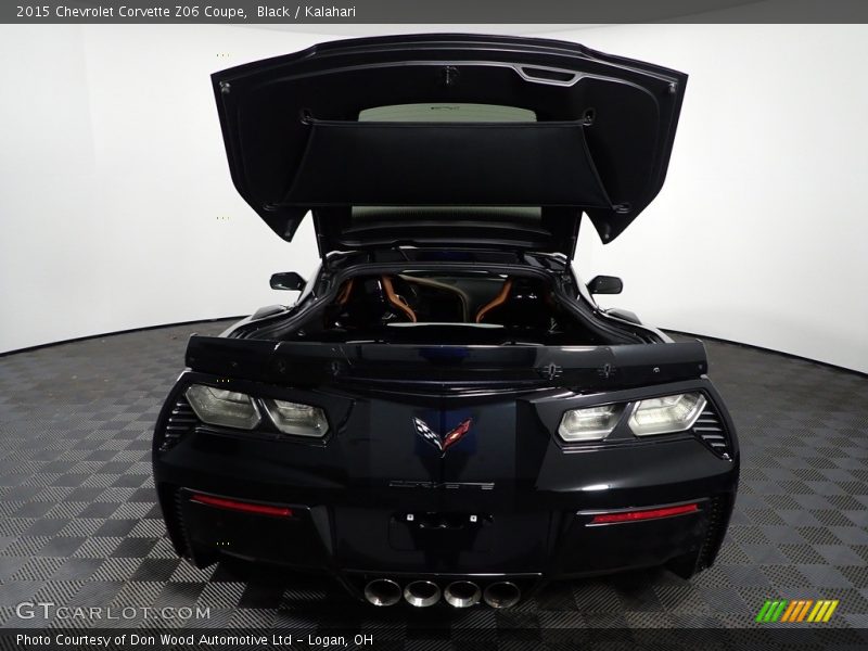 Black / Kalahari 2015 Chevrolet Corvette Z06 Coupe
