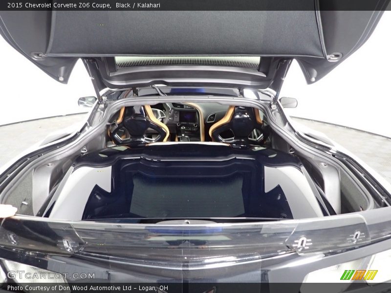 Black / Kalahari 2015 Chevrolet Corvette Z06 Coupe