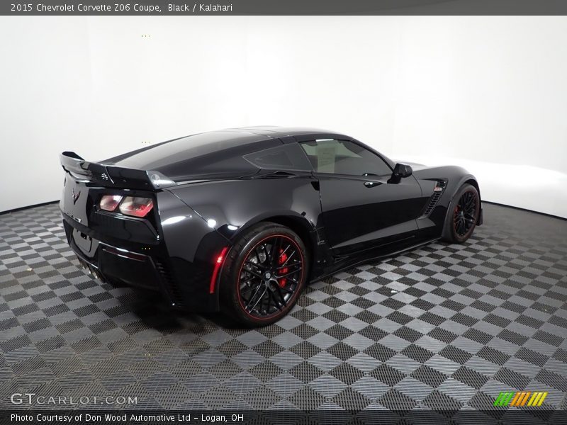 Black / Kalahari 2015 Chevrolet Corvette Z06 Coupe