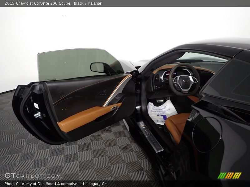 Black / Kalahari 2015 Chevrolet Corvette Z06 Coupe