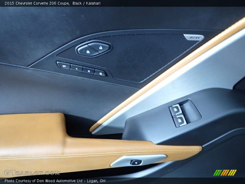 Black / Kalahari 2015 Chevrolet Corvette Z06 Coupe