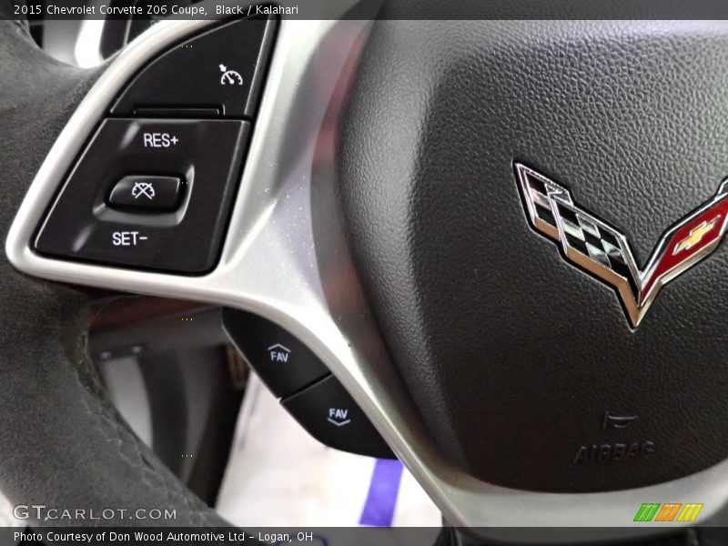 Black / Kalahari 2015 Chevrolet Corvette Z06 Coupe