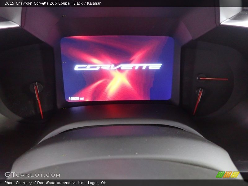 Black / Kalahari 2015 Chevrolet Corvette Z06 Coupe