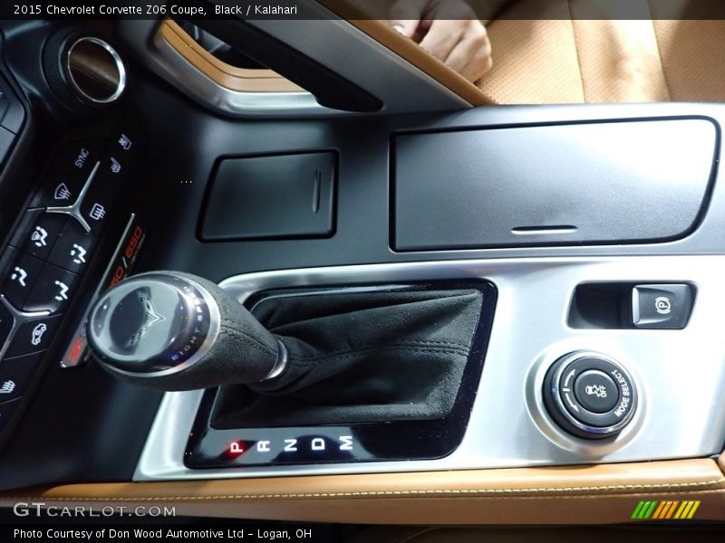 Black / Kalahari 2015 Chevrolet Corvette Z06 Coupe