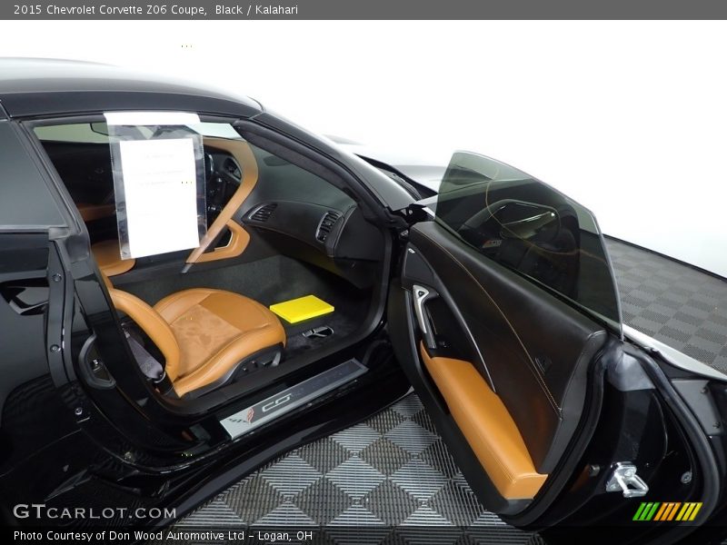 Black / Kalahari 2015 Chevrolet Corvette Z06 Coupe
