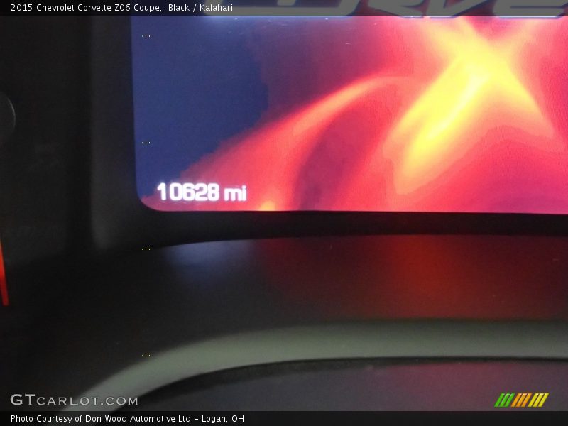 Black / Kalahari 2015 Chevrolet Corvette Z06 Coupe