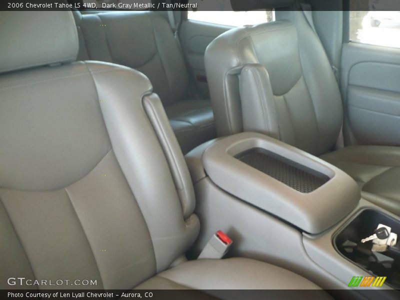 Dark Gray Metallic / Tan/Neutral 2006 Chevrolet Tahoe LS 4WD