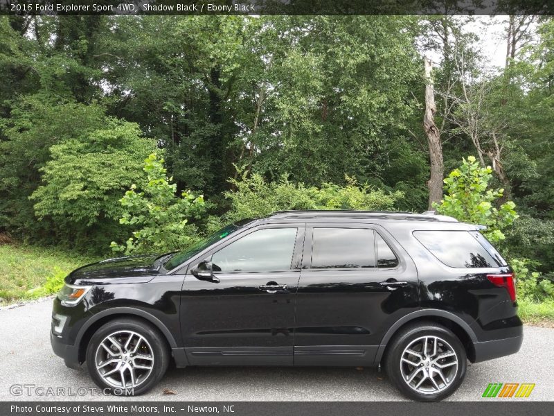 Shadow Black / Ebony Black 2016 Ford Explorer Sport 4WD
