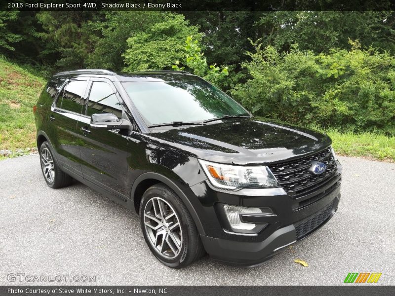 Shadow Black / Ebony Black 2016 Ford Explorer Sport 4WD