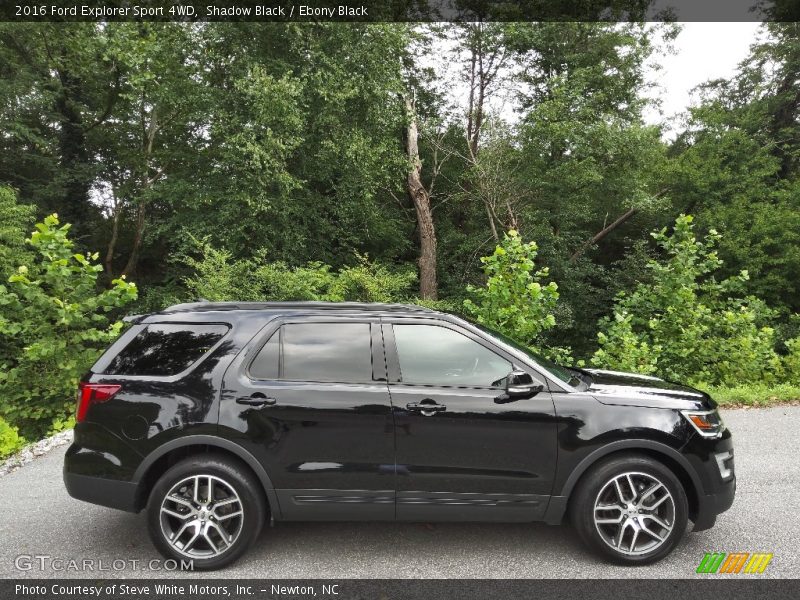 Shadow Black / Ebony Black 2016 Ford Explorer Sport 4WD