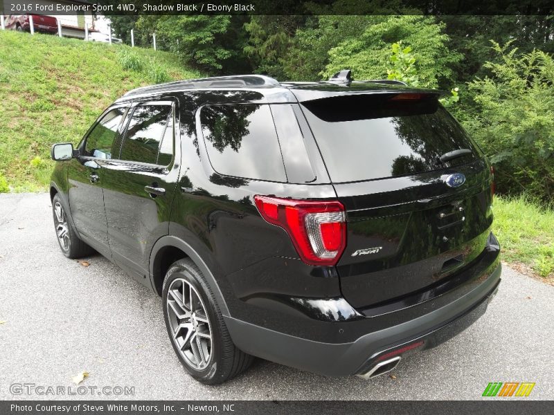 Shadow Black / Ebony Black 2016 Ford Explorer Sport 4WD