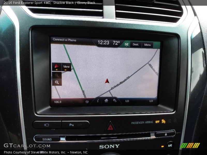 Shadow Black / Ebony Black 2016 Ford Explorer Sport 4WD