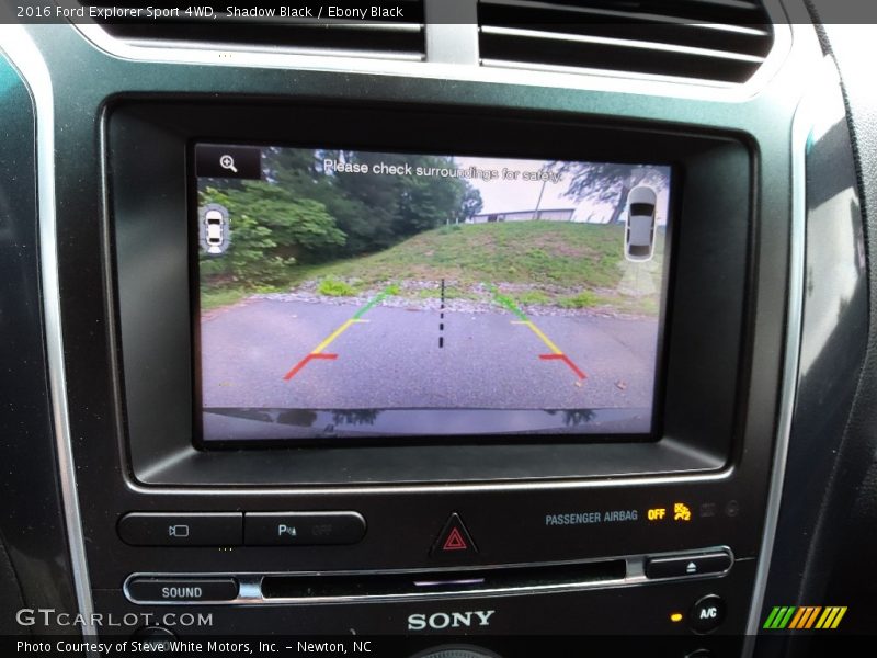 Shadow Black / Ebony Black 2016 Ford Explorer Sport 4WD