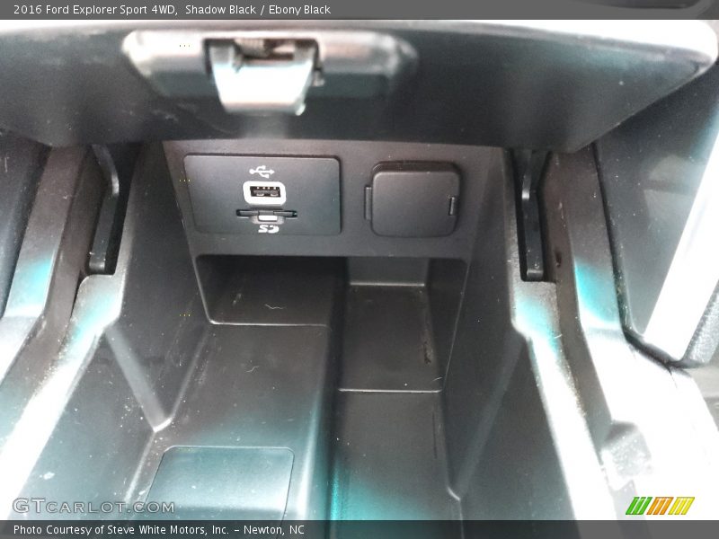 Shadow Black / Ebony Black 2016 Ford Explorer Sport 4WD