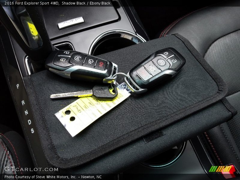 Shadow Black / Ebony Black 2016 Ford Explorer Sport 4WD