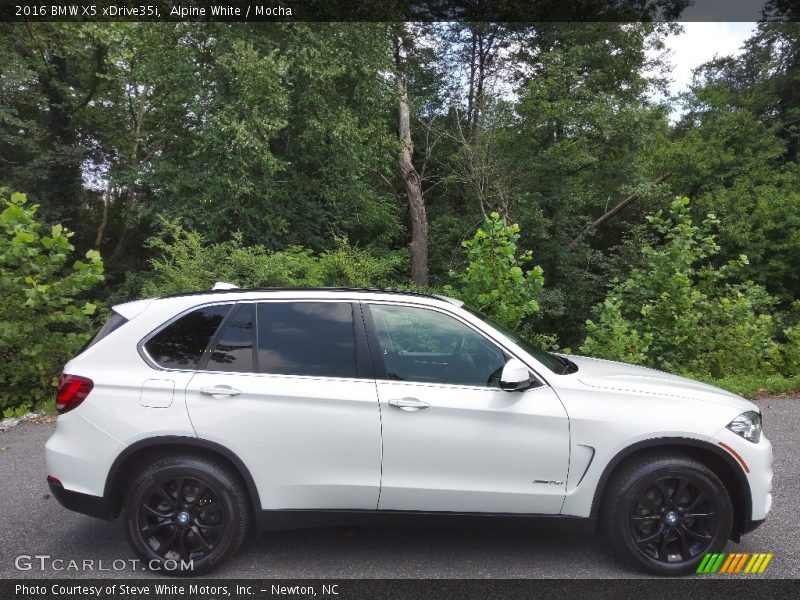 Alpine White / Mocha 2016 BMW X5 xDrive35i
