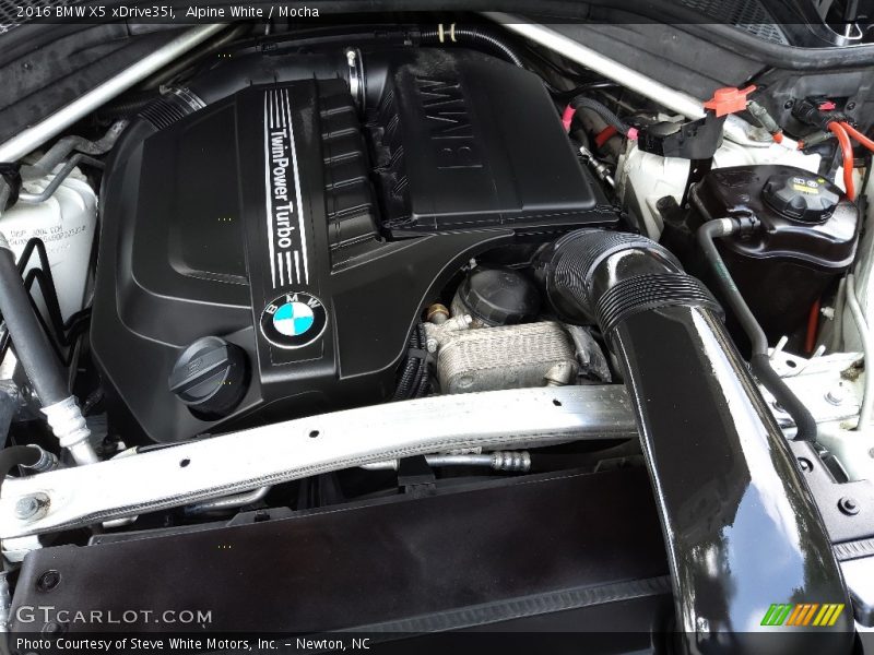 Alpine White / Mocha 2016 BMW X5 xDrive35i