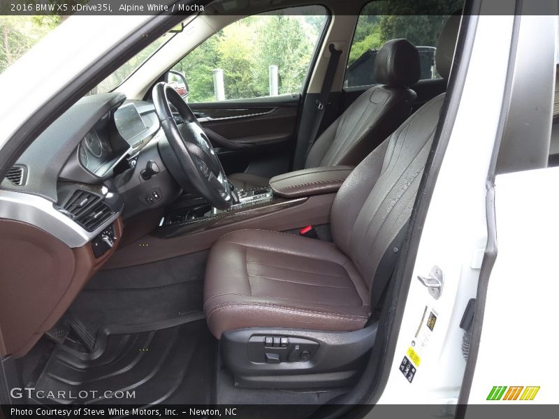 Alpine White / Mocha 2016 BMW X5 xDrive35i