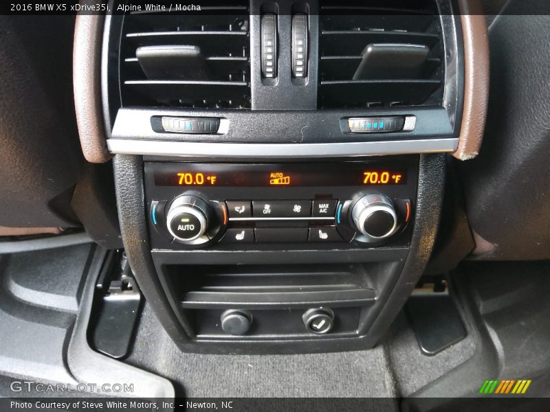 Alpine White / Mocha 2016 BMW X5 xDrive35i