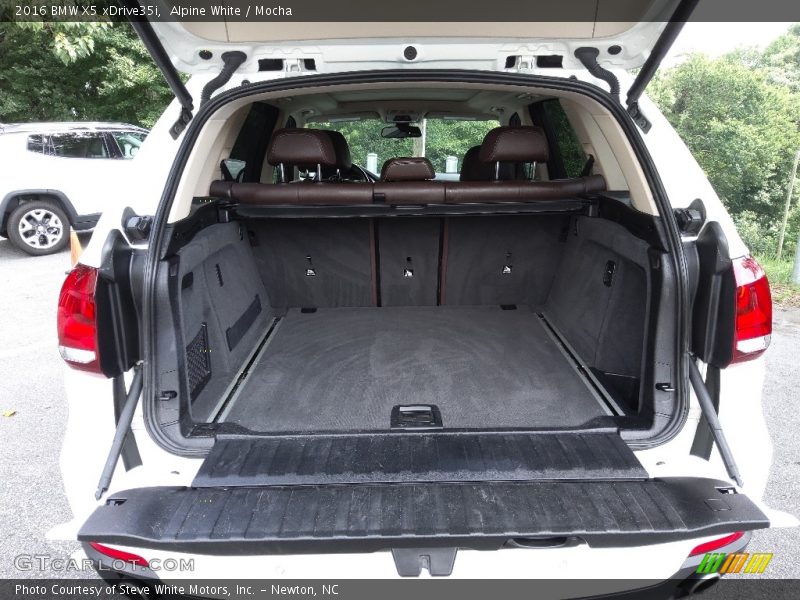 Alpine White / Mocha 2016 BMW X5 xDrive35i