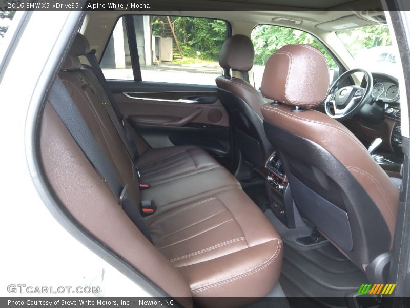 Alpine White / Mocha 2016 BMW X5 xDrive35i