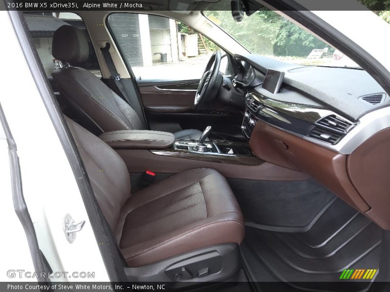 Alpine White / Mocha 2016 BMW X5 xDrive35i