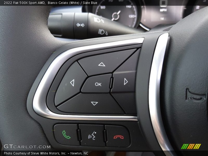  2022 500X Sport AWD Steering Wheel