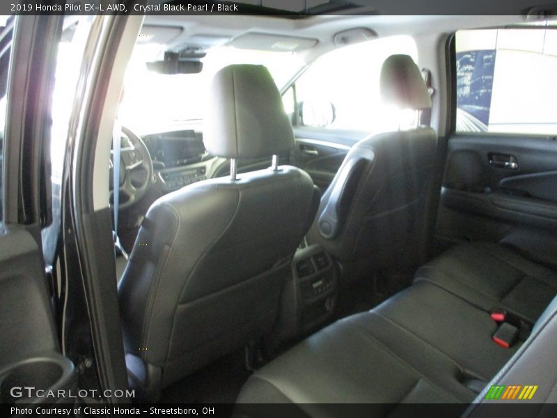 Crystal Black Pearl / Black 2019 Honda Pilot EX-L AWD