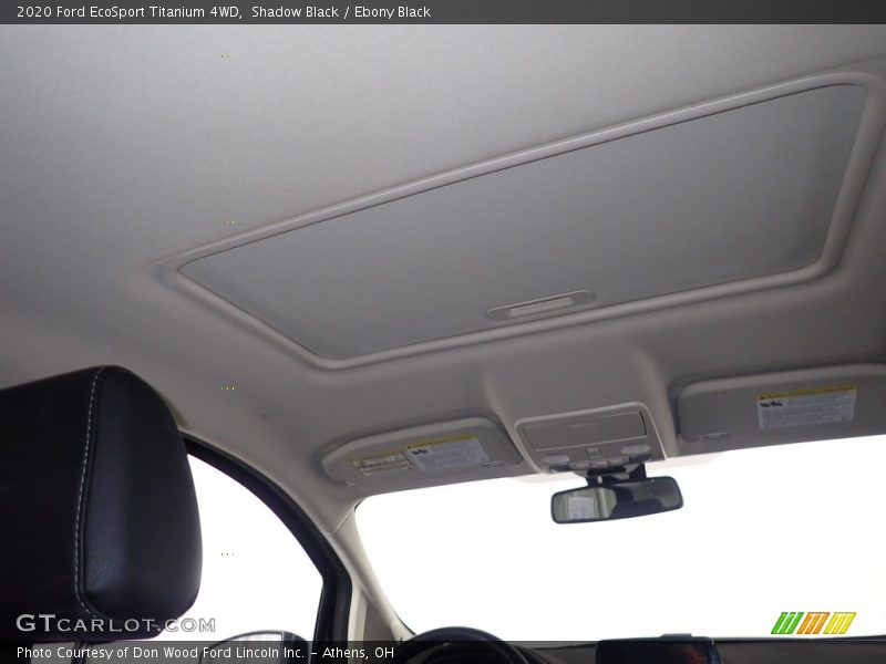 Shadow Black / Ebony Black 2020 Ford EcoSport Titanium 4WD