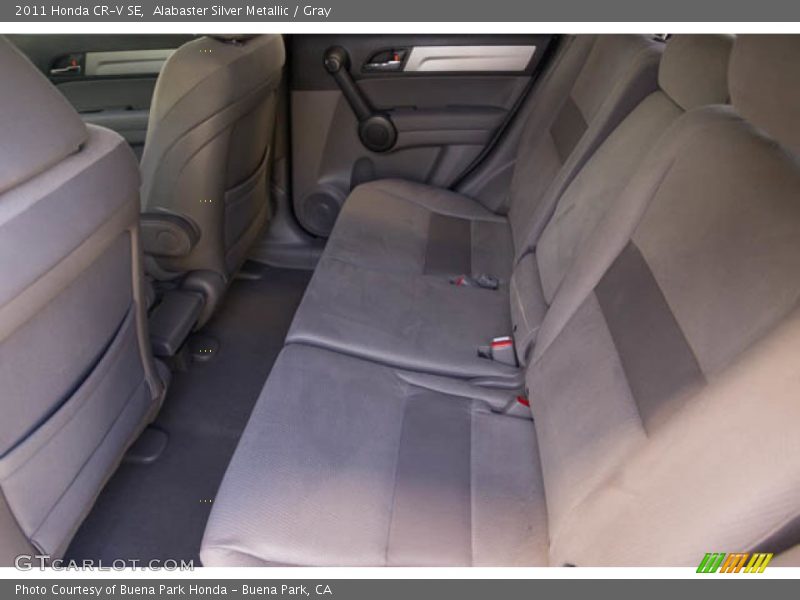 Alabaster Silver Metallic / Gray 2011 Honda CR-V SE