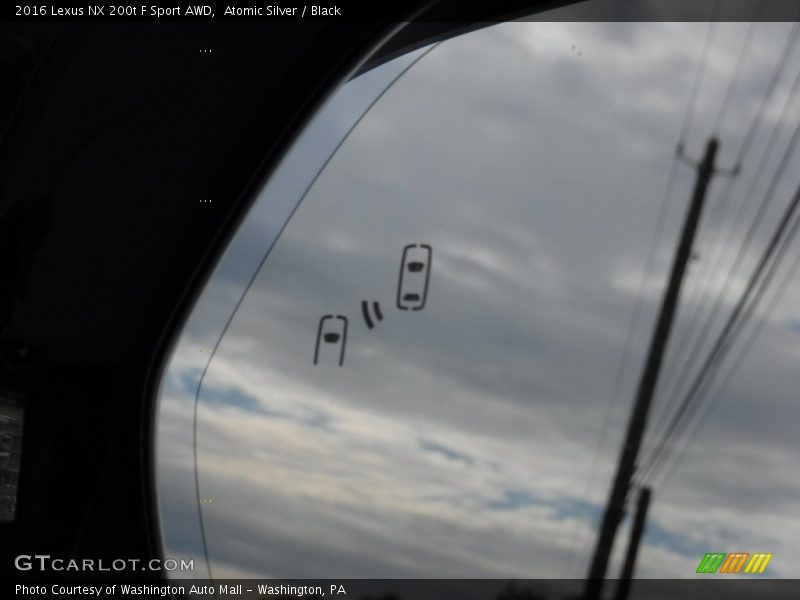 Atomic Silver / Black 2016 Lexus NX 200t F Sport AWD